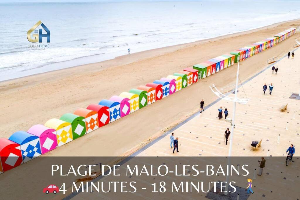 *L'Ecrin De Ronsard*Plage & Centre-Ville Dunkirk Exteriér fotografie